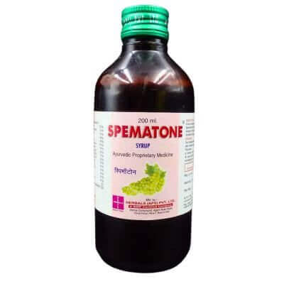 Herbal Spematone Syrup 200ml. (pack of 2) - HEALTH AIM PHARMACY