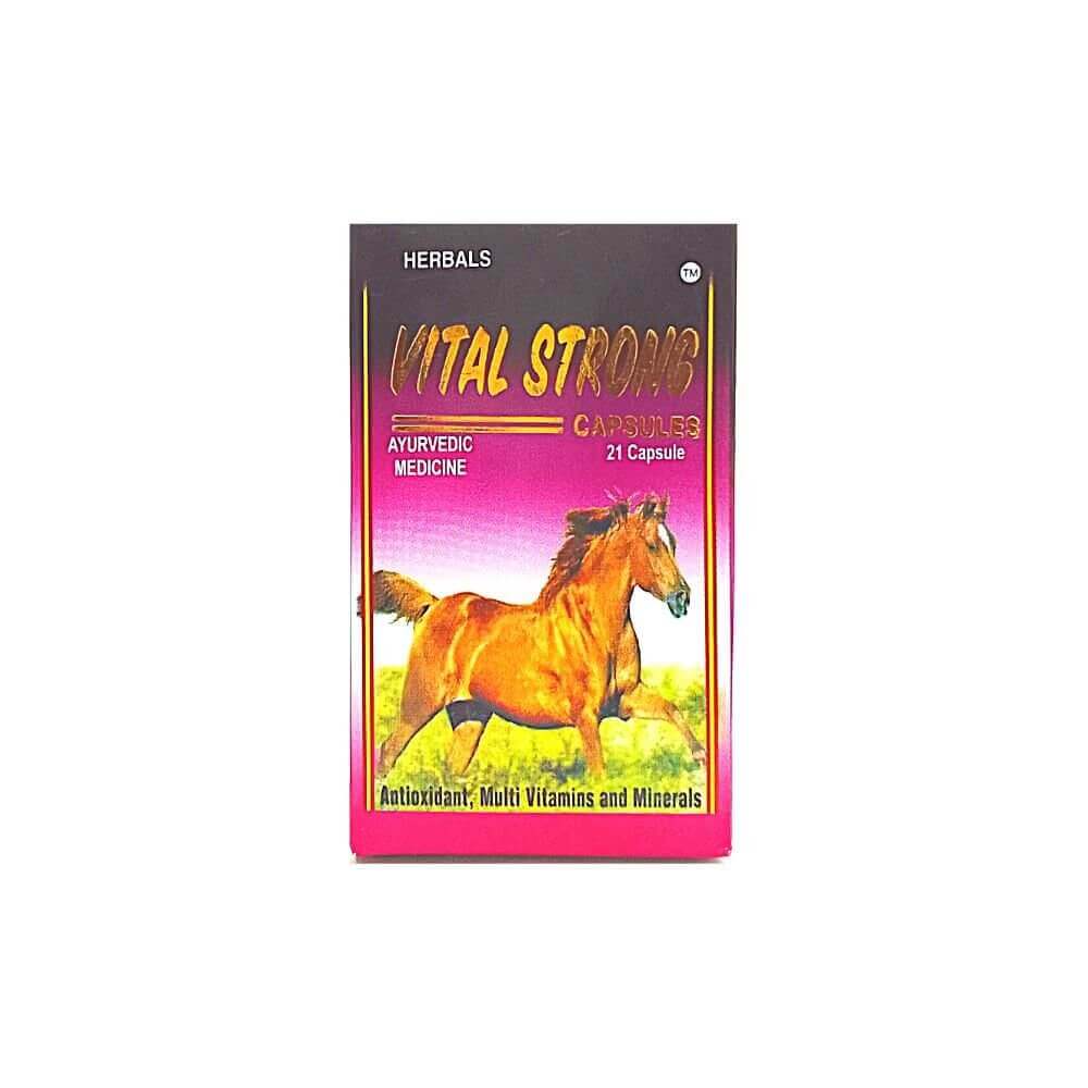 Herbal`s Vital Strong 21Capsule(Pack of 3) - HEALTH AIM PHARMACY