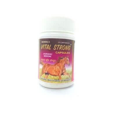 Herbal`s Vital Strong 21Capsule(Pack of 3) - HEALTH AIM PHARMACY
