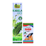 Herbshd Ayurvedic DMDIA Anti - sugar Capsule & Karela Juice Combo - HEALTH AIM PHARMACY