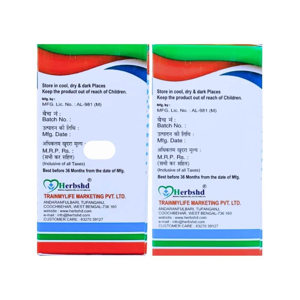 Herbshd Ayurvedic DMDIA Anti - sugar Capsule & Karela Juice Combo - HEALTH AIM PHARMACY