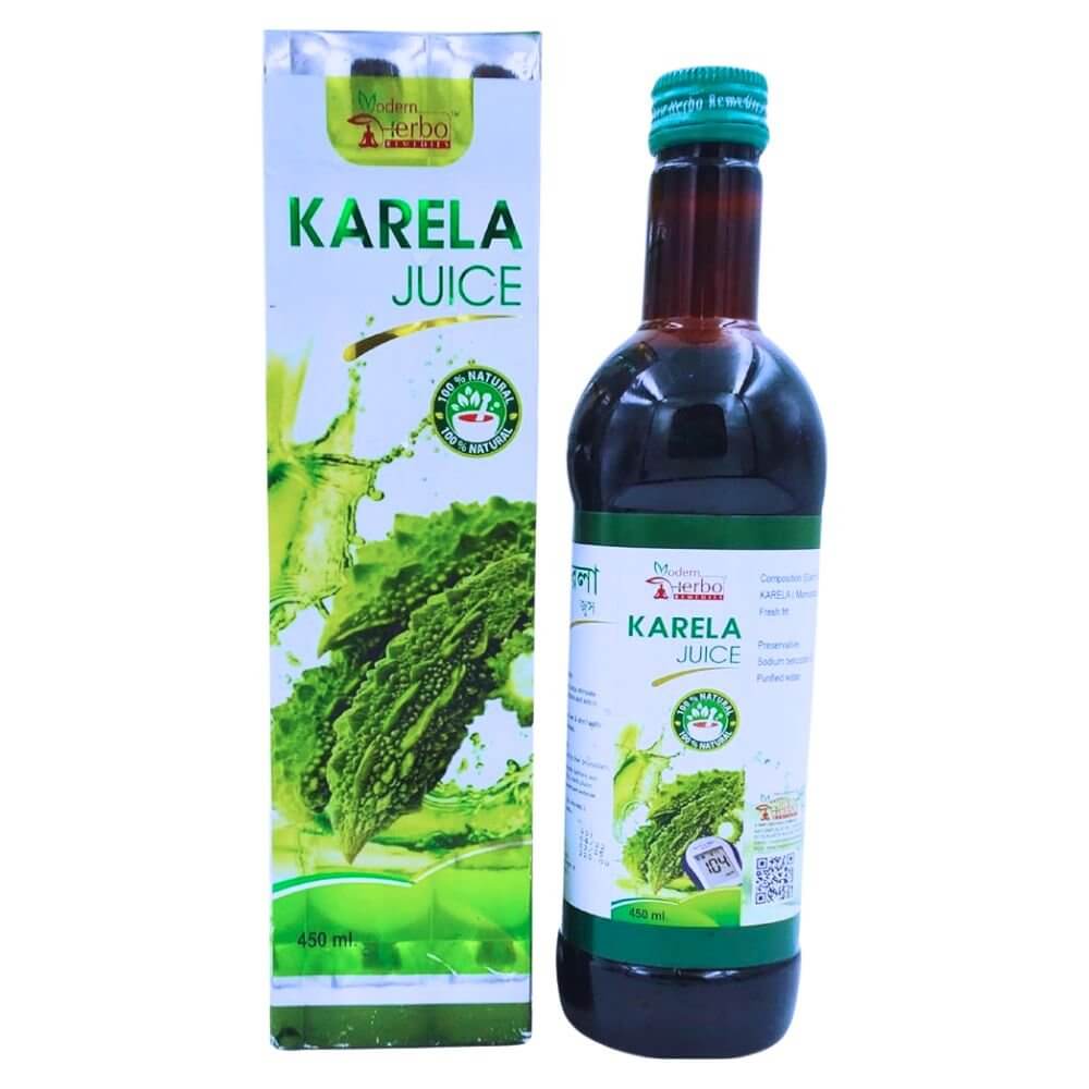 Herbshd Ayurvedic DMDIA Anti - sugar Capsule & Karela Juice Combo - HEALTH AIM PHARMACY