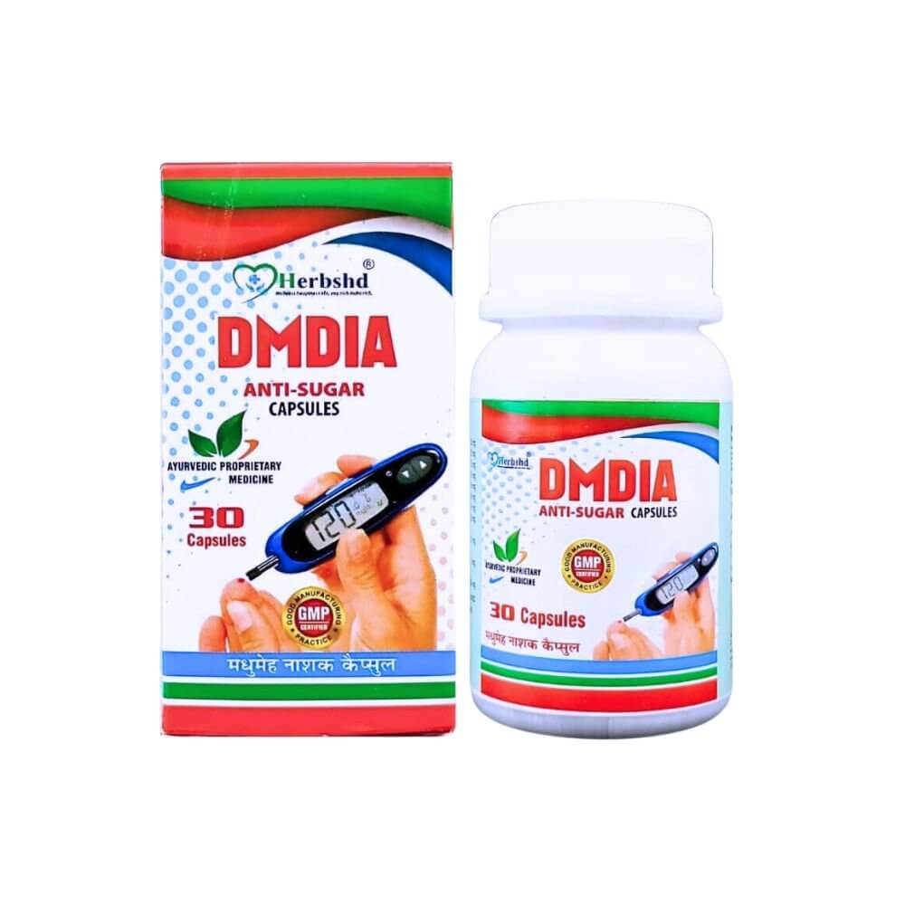 Herbshd Ayurvedic DMDIA Capsule & DIABIC Syrup - HEALTH AIM PHARMACY