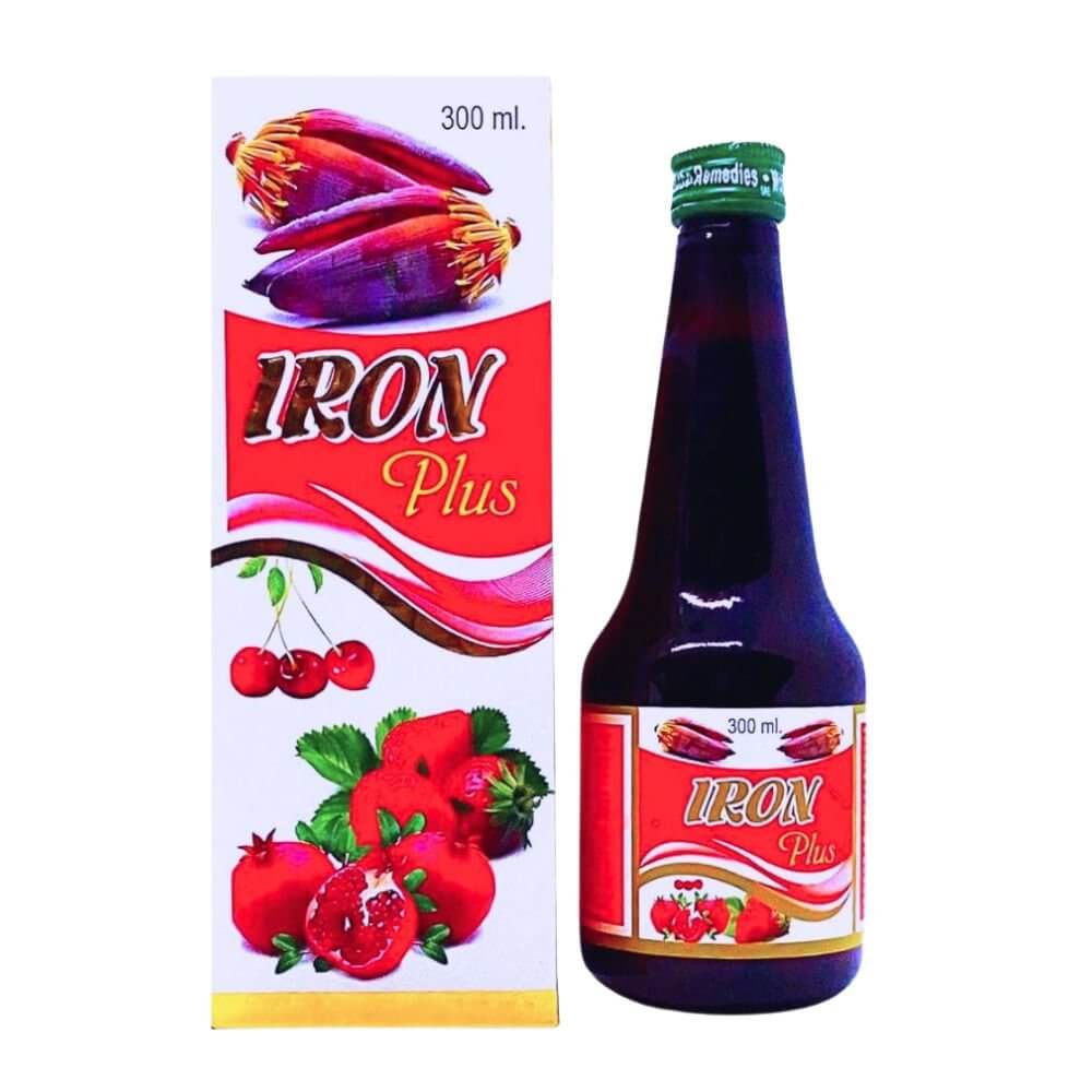 Herbshd Ayurvedic DMDIA Capsule & Iron Plus Tonic Combo - HEALTH AIM PHARMACY