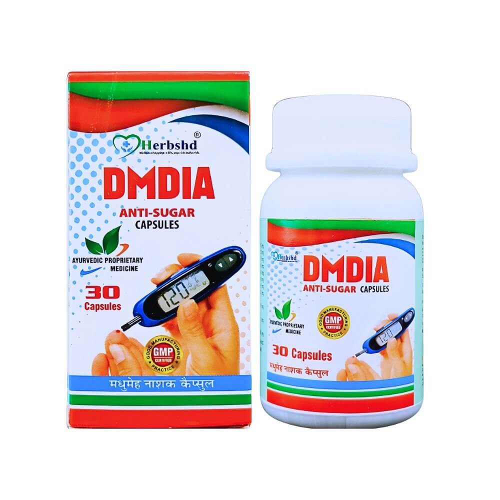 Herbshd Ayurvedic DMDIA Capsule & Iron Plus Tonic Combo - HEALTH AIM PHARMACY