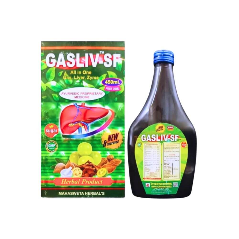 Herbshd Ayurvedic Gasaram Capsule & Gasliv - SF Tonic (combo) - HEALTH AIM PHARMACY