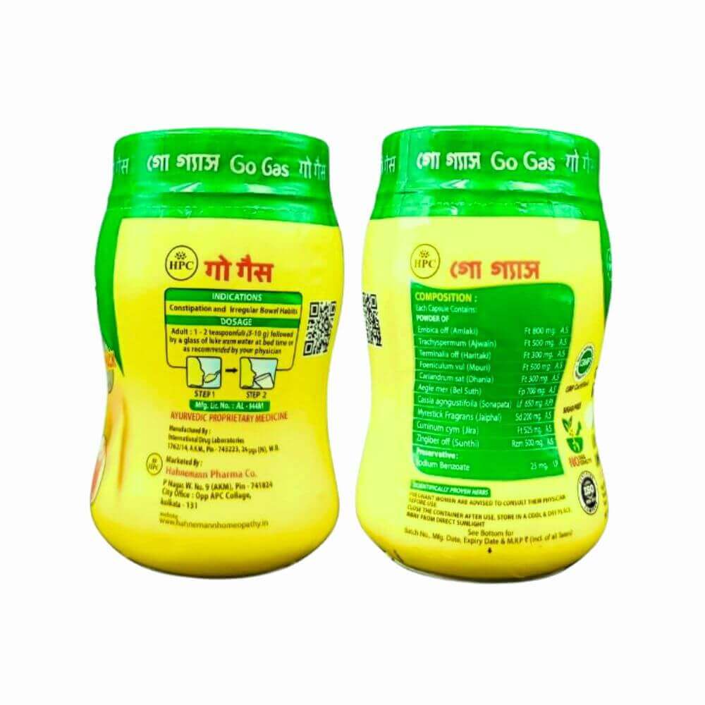 Herbshd Ayurvedic Gasaram Capsule & Go Gas Powder combo - HEALTH AIM PHARMACY