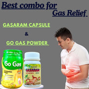 Herbshd Ayurvedic Gasaram Capsule & Go Gas Powder combo - HEALTH AIM PHARMACY