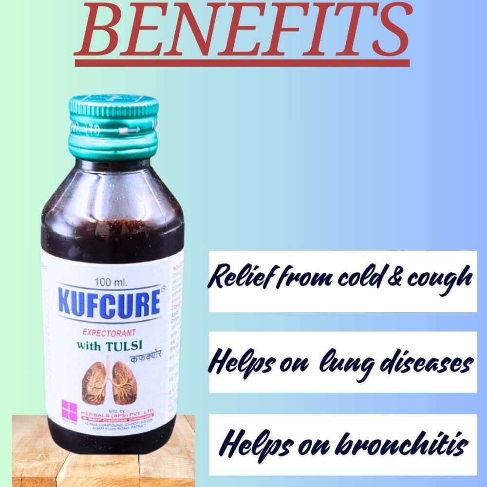 Herbshd Ayurvedic Health Aim Capsule & Kufcure Syrup - 500 ml (combo pack) - HEALTH AIM PHARMACY