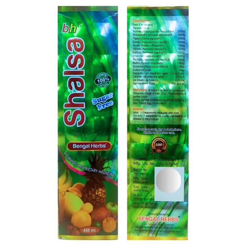 Herbshd ayurvedic Health Aim capsule & Shalsa combo - HEALTH AIM PHARMACY