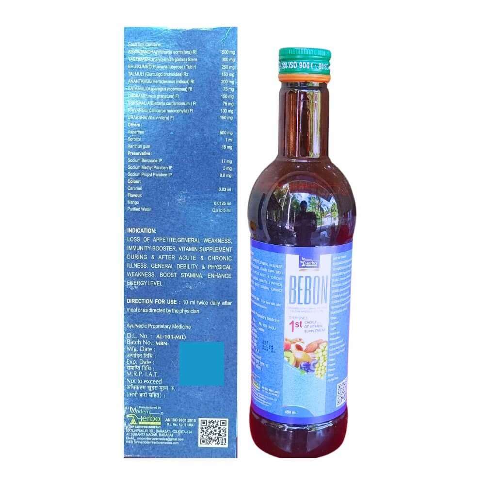 Herbshd Ayurvedic Health Aim Plus Capsule & Bebon Syrup combo - HEALTH AIM PHARMACY