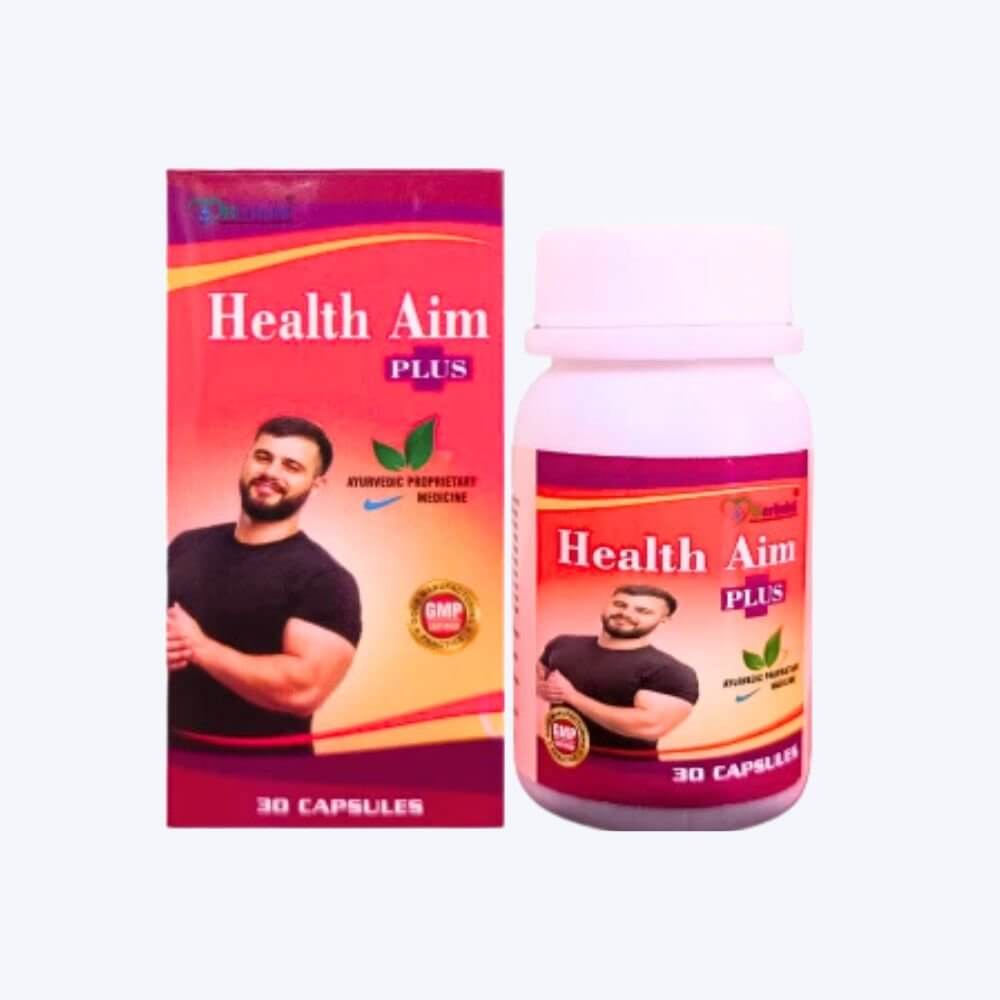Herbshd Ayurvedic Health Aim Plus Capsule & Real Health Tonic with Real Health Capsule (combo pack) - HEALTH AIM PHARMACY