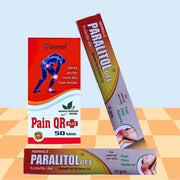 Herbshd Ayurvedic Pain QR Plus Capsule & Paralitol Gel - pack of 2 (combo pack) - HEALTH AIM PHARMACY