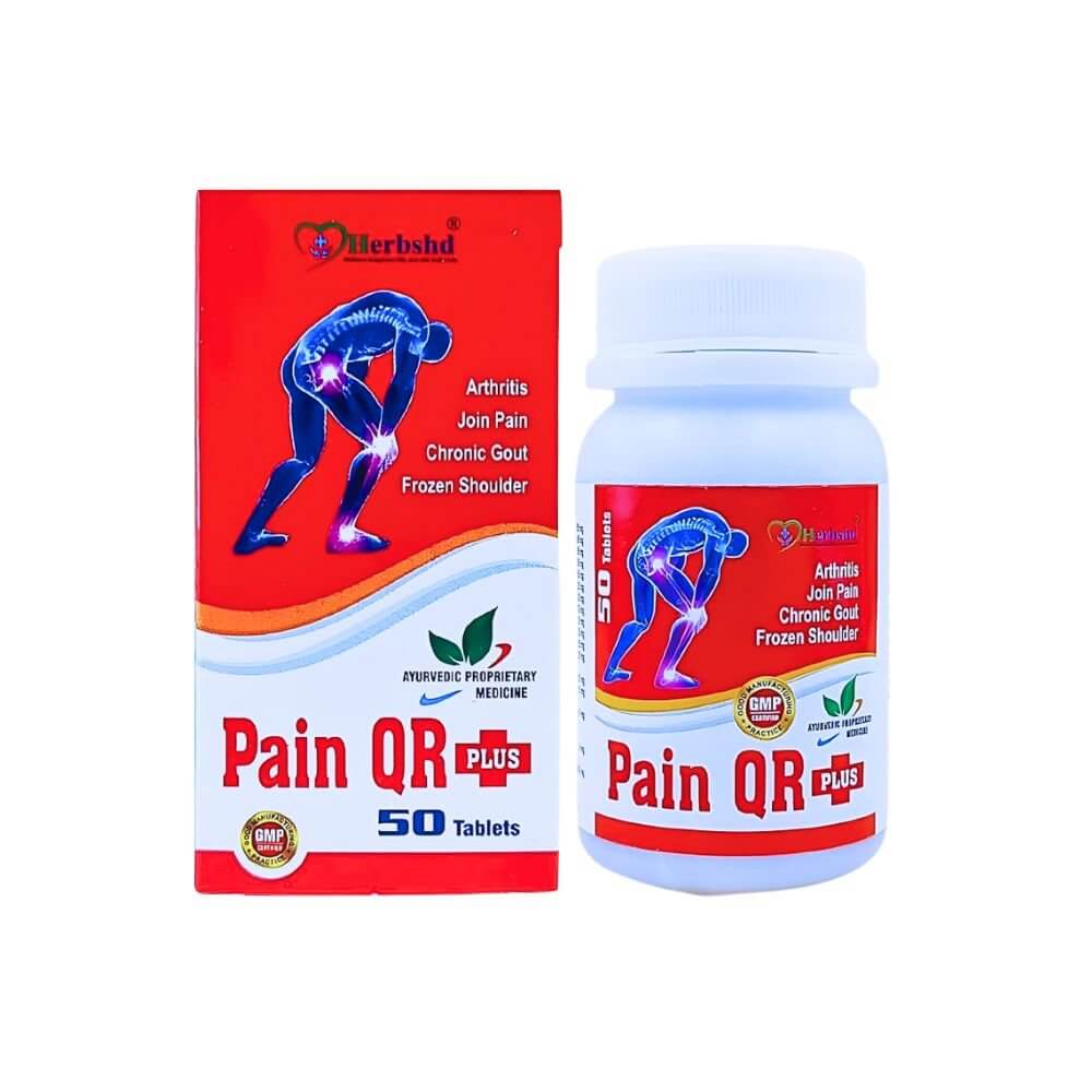 Herbshd Ayurvedic Pain QR Plus Capsule & Walk - Fast Massage Oil combo - HEALTH AIM PHARMACY