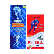 Herbshd Ayurvedic Pain QR Plus Capsule & Walk - Fast Massage Oil combo - HEALTH AIM PHARMACY