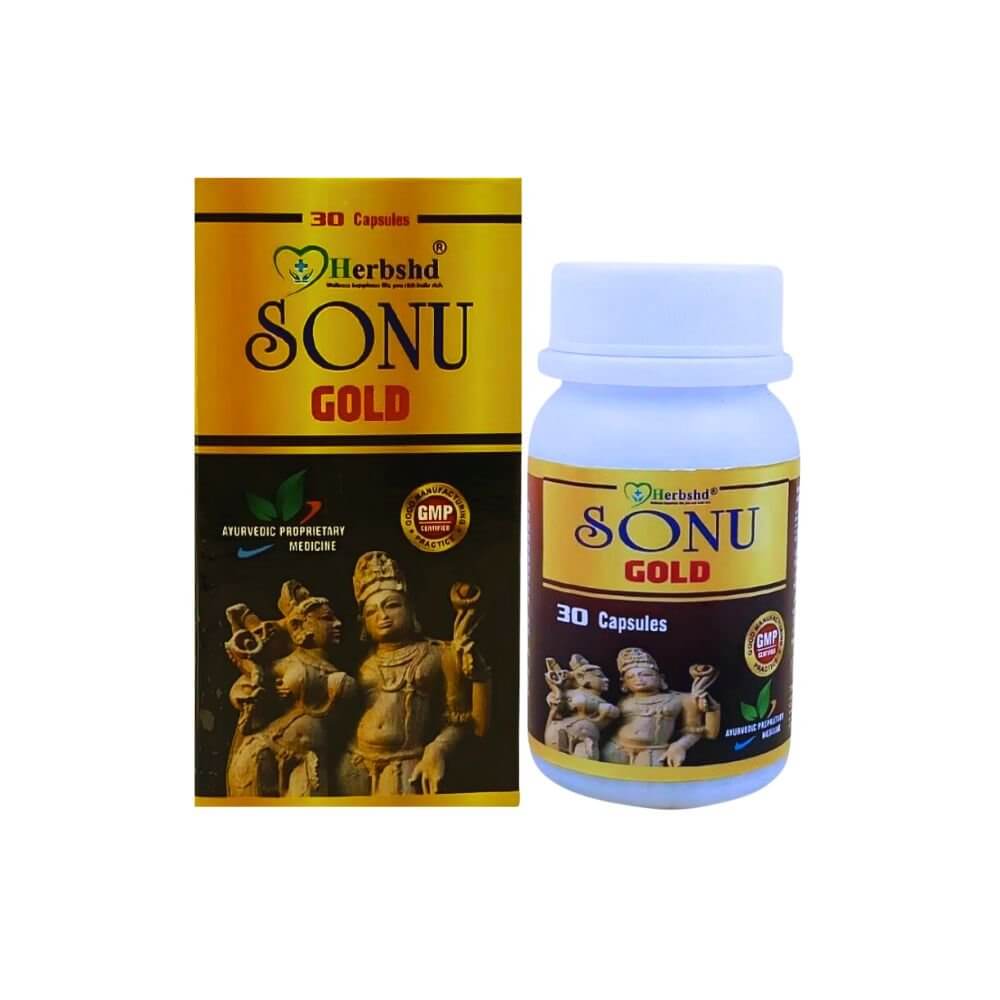 Herbshd Ayurvedic Sonu Gold capsule & Xtra Zosh capsule combo pack - HEALTH AIM PHARMACY