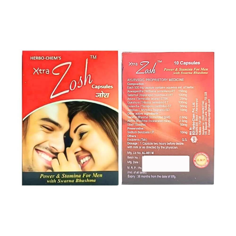Herbshd Ayurvedic Sonu Gold capsule & Xtra Zosh capsule combo pack - HEALTH AIM PHARMACY