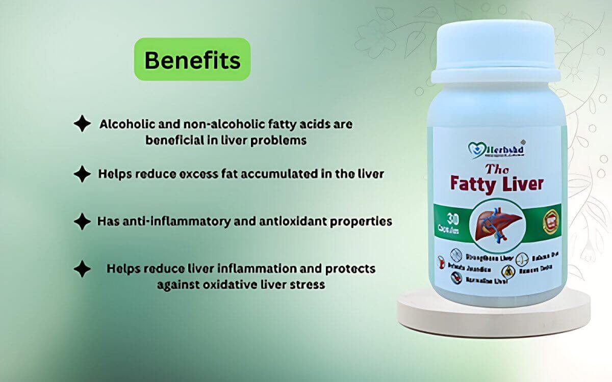 Herbshd Fatty Liver Capsule Helps With Fatty Liver - HEALTH AIM PHARMACY