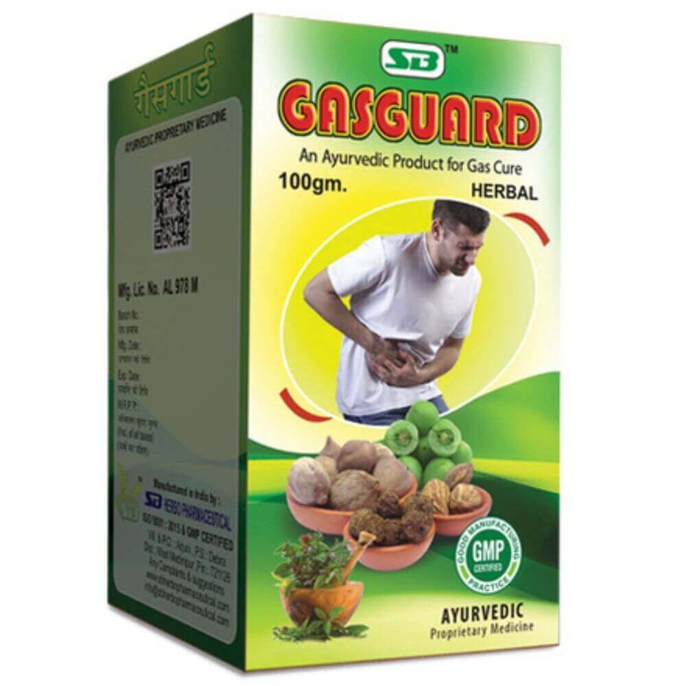 Herbshd Gasguard Powder 100G(PACK OF4) - HEALTH AIM PHARMACY
