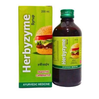 Herbyzyme syrup 200ml & Herbshed Gasram Anti - Gastritis capsule - HEALTH AIM PHARMACY