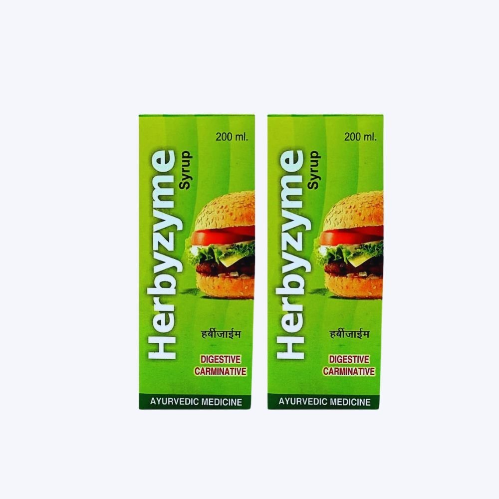 Herbyzyme Syrup 200ml (pack of4) - HEALTH AIM PHARMACY