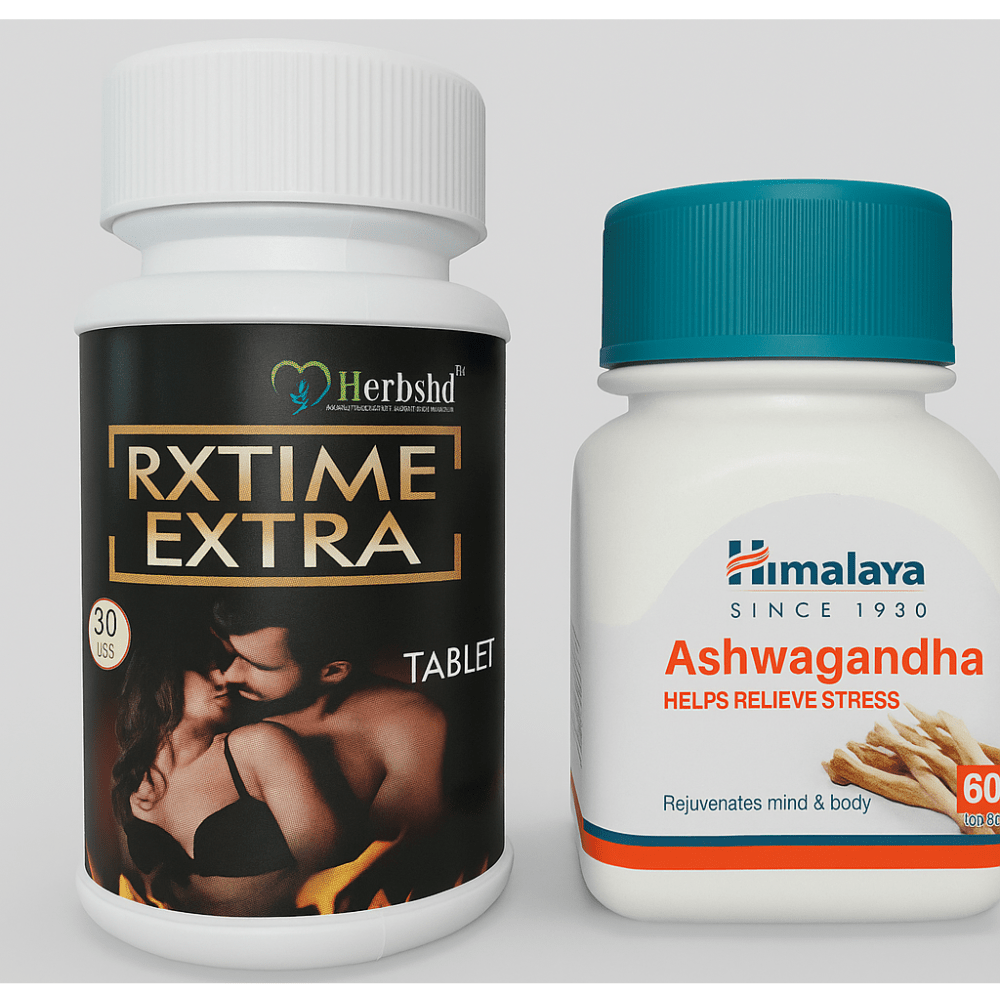 Himalaya Ashwagandha + RXTIME EXTRA – Energy & Power Boost - HEALTH AIM PHARMACY