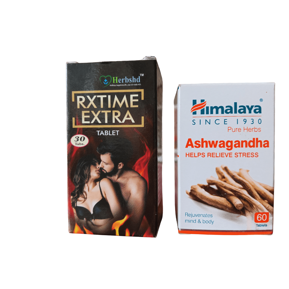 Himalaya Ashwagandha + RXTIME EXTRA – Energy & Power Boost - HEALTH AIM PHARMACY