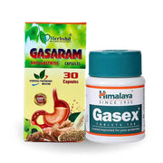 Himalaya Gasex 100 Tablet and Gasaram 60Capsule for gastric problem - HEALTH AIM PHARMACY