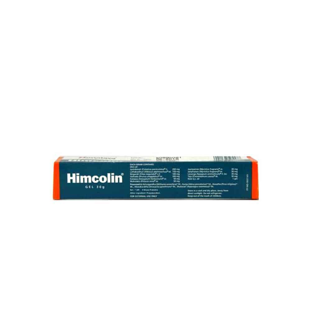 Himalaya Himcolin Gel 30g And Rxtime Extra 30Tablet (combo pack) - HEALTH AIM PHARMACY