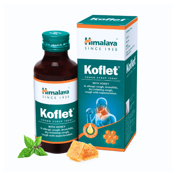 Himalaya koflet syrup 100ml (pack of 4) - HEALTH AIM PHARMACY