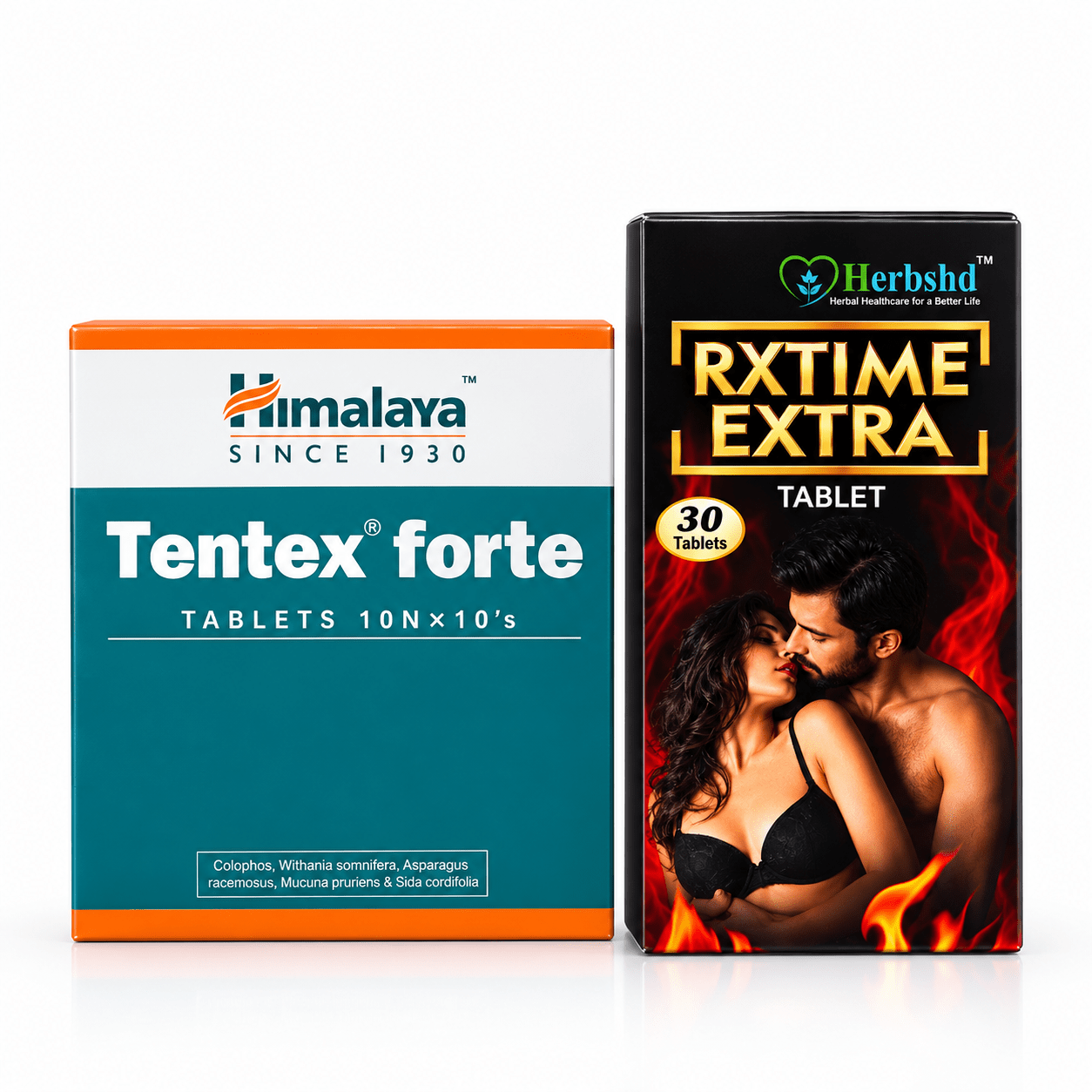 Himalaya Tentex Forte Tablet & Rxtime Extra Tablet | Combo Pack - HEALTH AIM PHARMACY