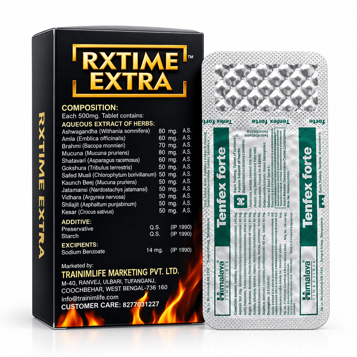 Himalaya Tentex Forte Tablet & Rxtime Extra Tablet | Combo Pack - HEALTH AIM PHARMACY