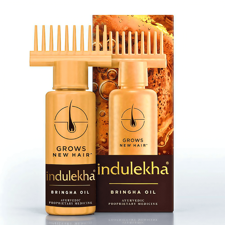 INDULEKHA AYURVEDIC BRINGHA OIL 50ML - HEALTH AIM PHARMACY
