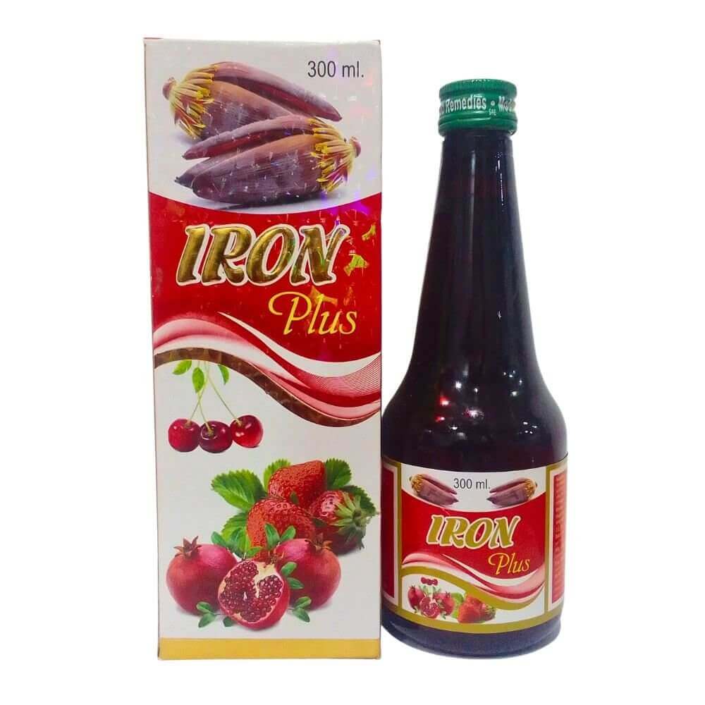 Iron Plus syrup 300ml(pack of 3) - HEALTH AIM PHARMACY
