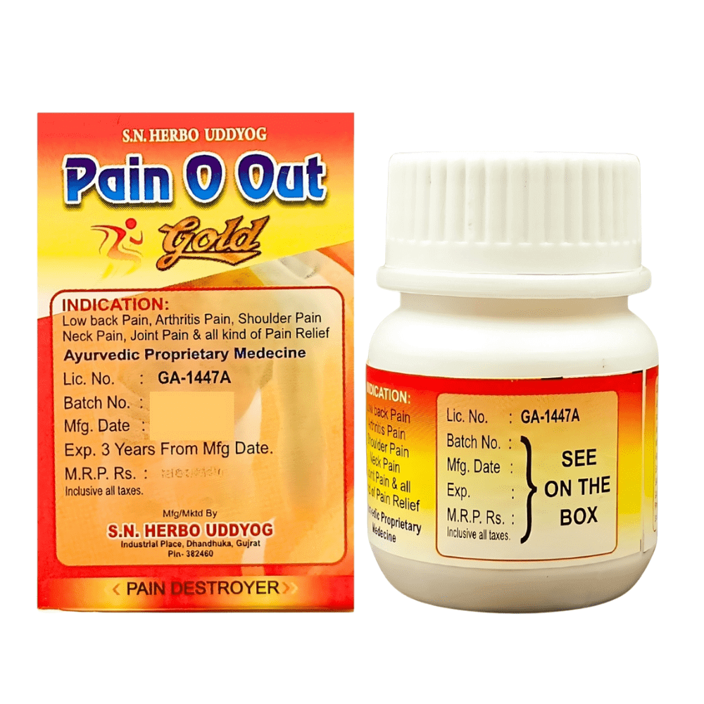 Join Disorder Pain O Out Gold Tablet( Pack Of 2) - HEALTH AIM PHARMACY