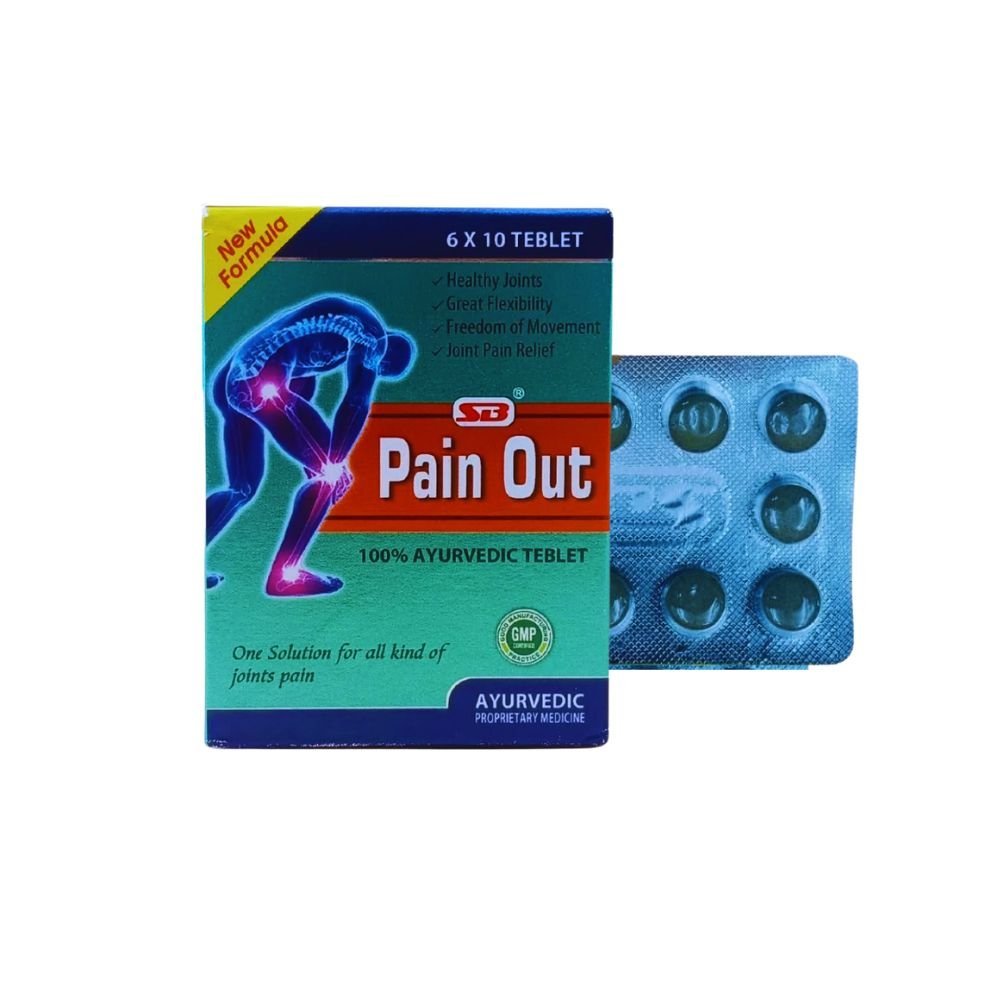 Joint Pain Relife SB Pain Out Tablet 60's (pack of 3) - HEALTH AIM PHARMACY