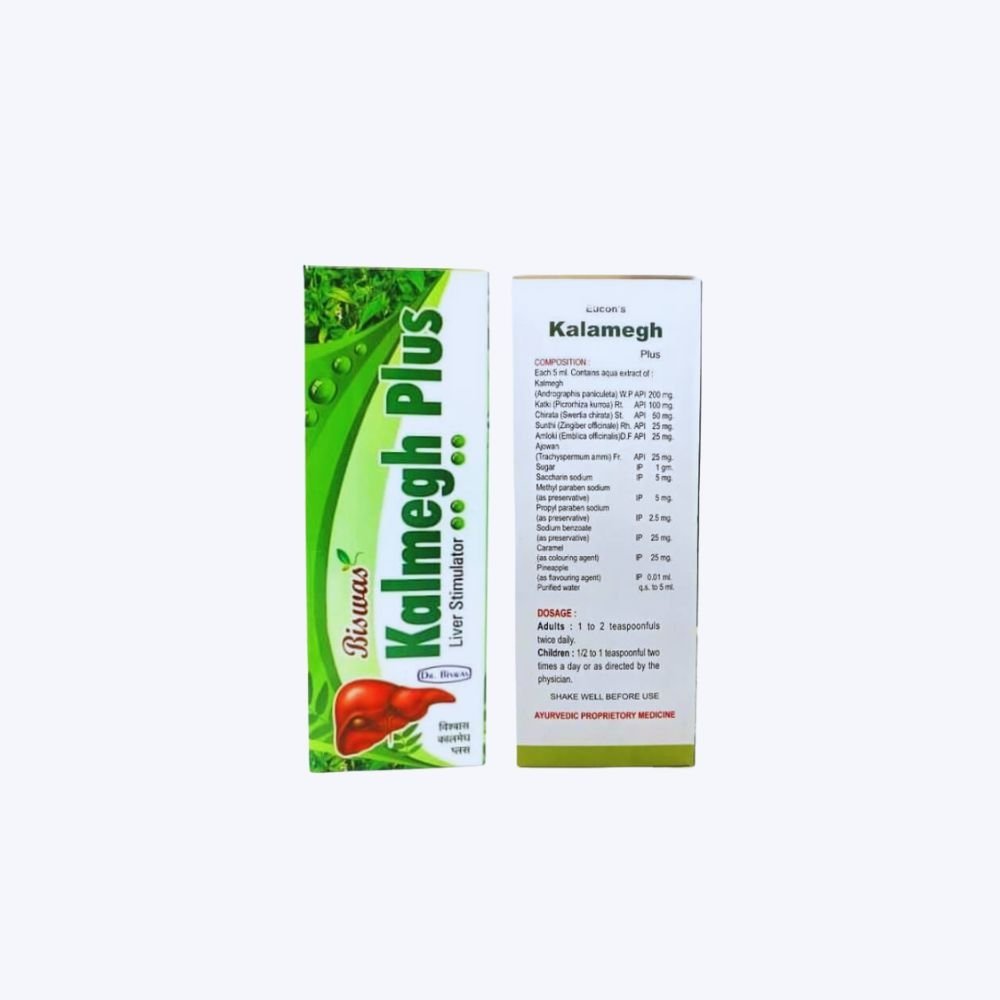 Kalamegh plus 450ml for Ayurvedic Liver Tonic (pack of 4) - HEALTH AIM PHARMACY