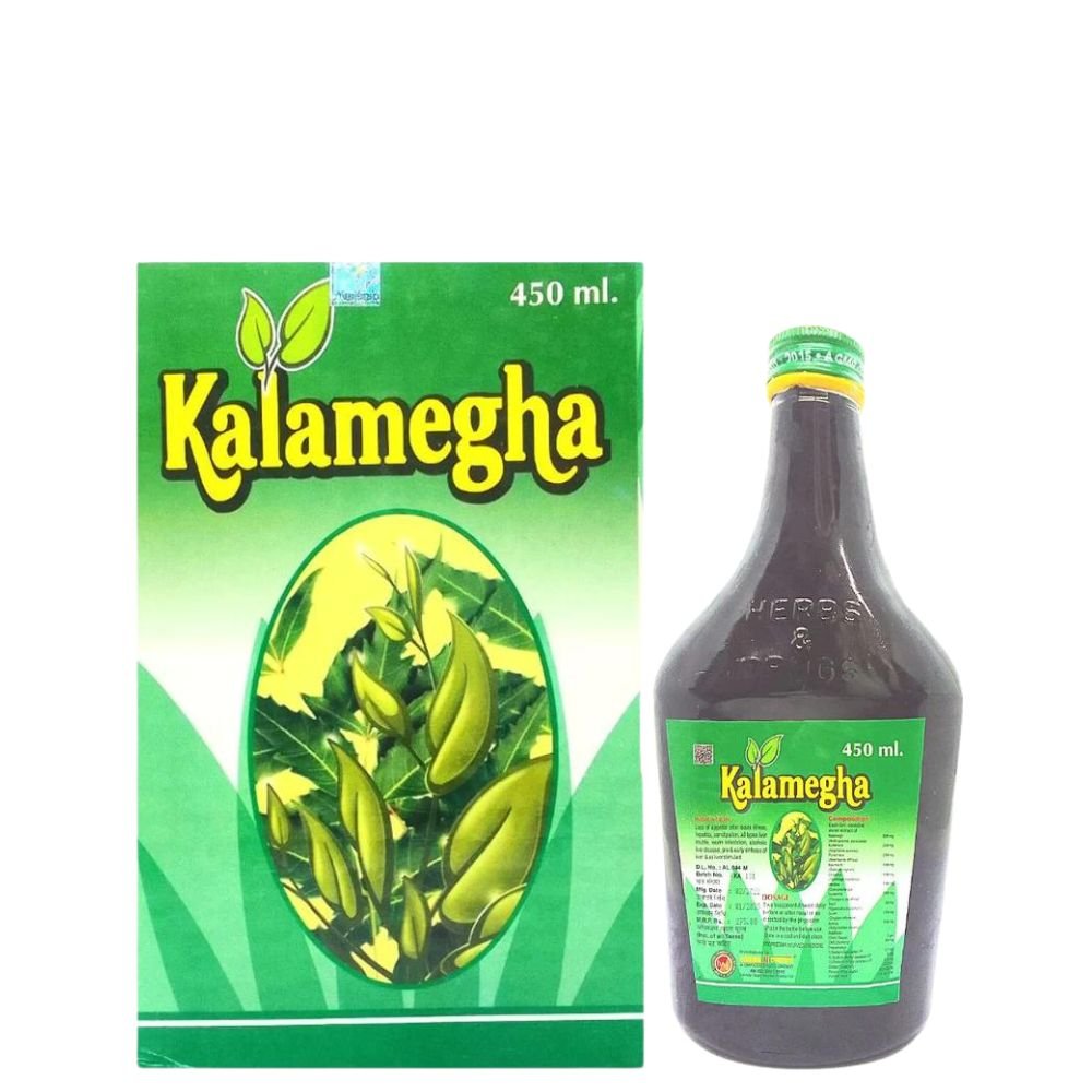Kalamegha Syrup 450 ml. (pack of 2) - HEALTH AIM PHARMACY