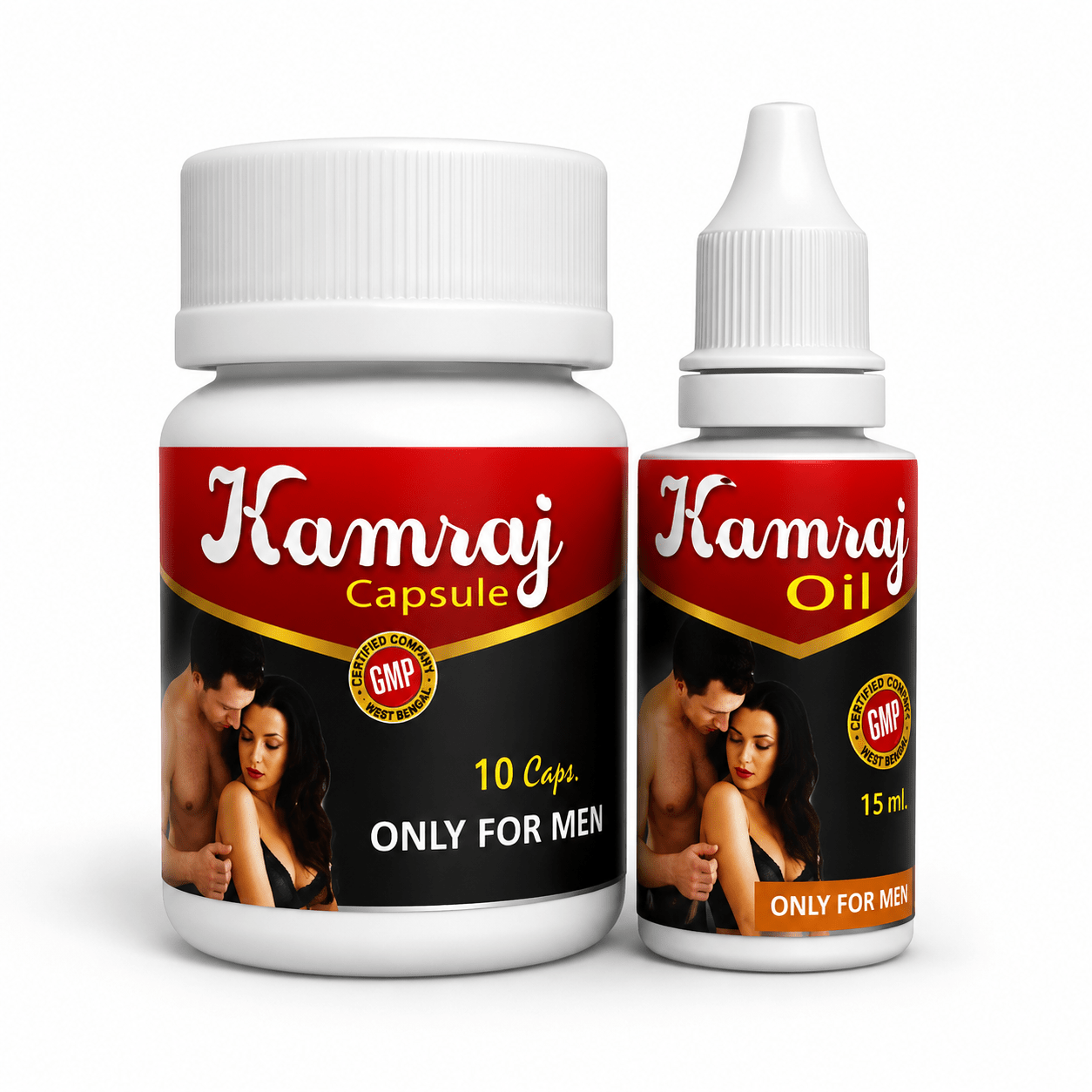KAMRAJ Oil & Capsule Combo (Pack of 2) NEW PACK - HEALTH AIM PHARMACY