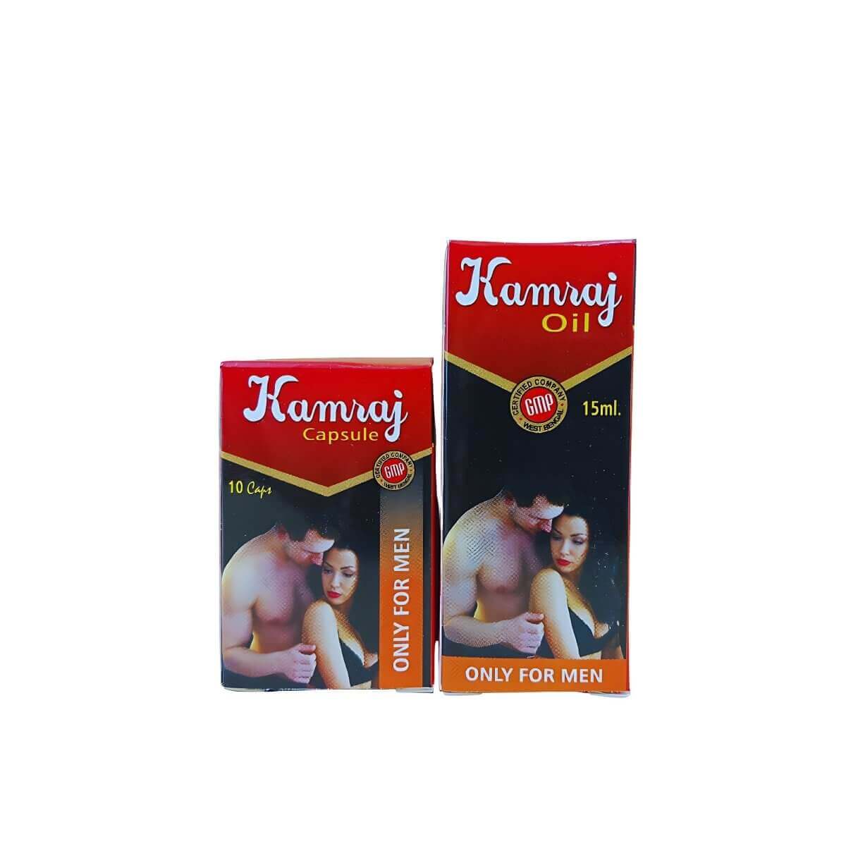 KAMRAJ OIL & Capsule Combo ( pack of 2) NEW PACK - HEALTH AIM PHARMACY