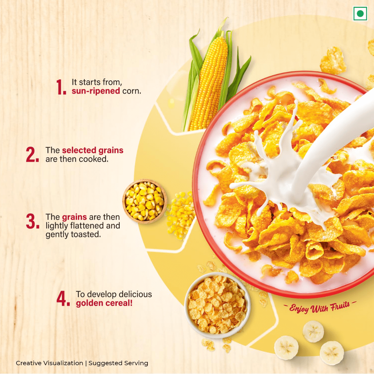 Kellogg's Corn Flakes Original | 900gm + Extra 10% - HEALTH AIM PHARMACY