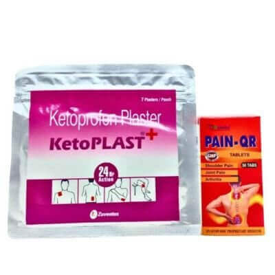 Keto Plast & Pain - QR Tablet - HEALTH AIM PHARMACY