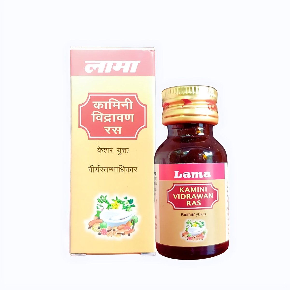 Lama Kamini Vidrawan Ras 10g (Keshar Yukta) - HEALTH AIM PHARMACY