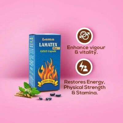 Lama Lamatex plus Gold Capsule & Rxtime Extra Tablet (combo pack) - HEALTH AIM PHARMACY