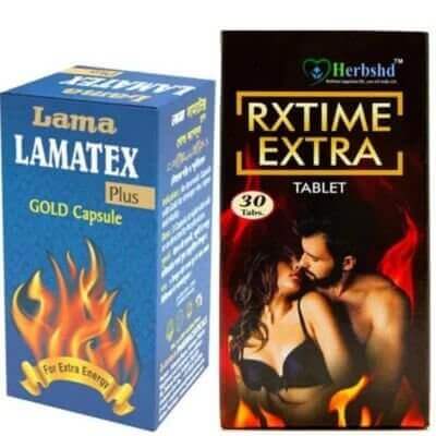 Lama Lamatex plus Gold Capsule & Rxtime Extra Tablet (combo pack) - HEALTH AIM PHARMACY