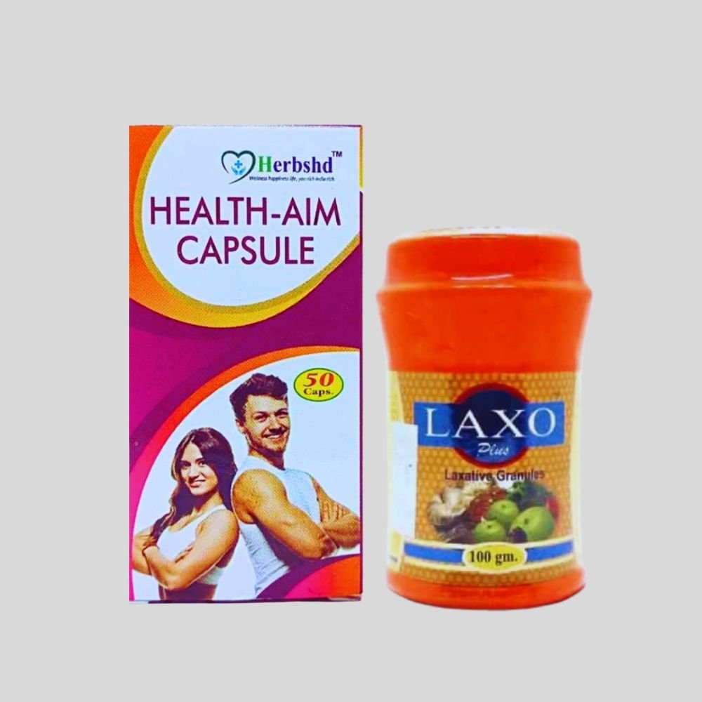 Laxo Plus Powder And Health Aim Capsule combo - HEALTH AIM PHARMACY