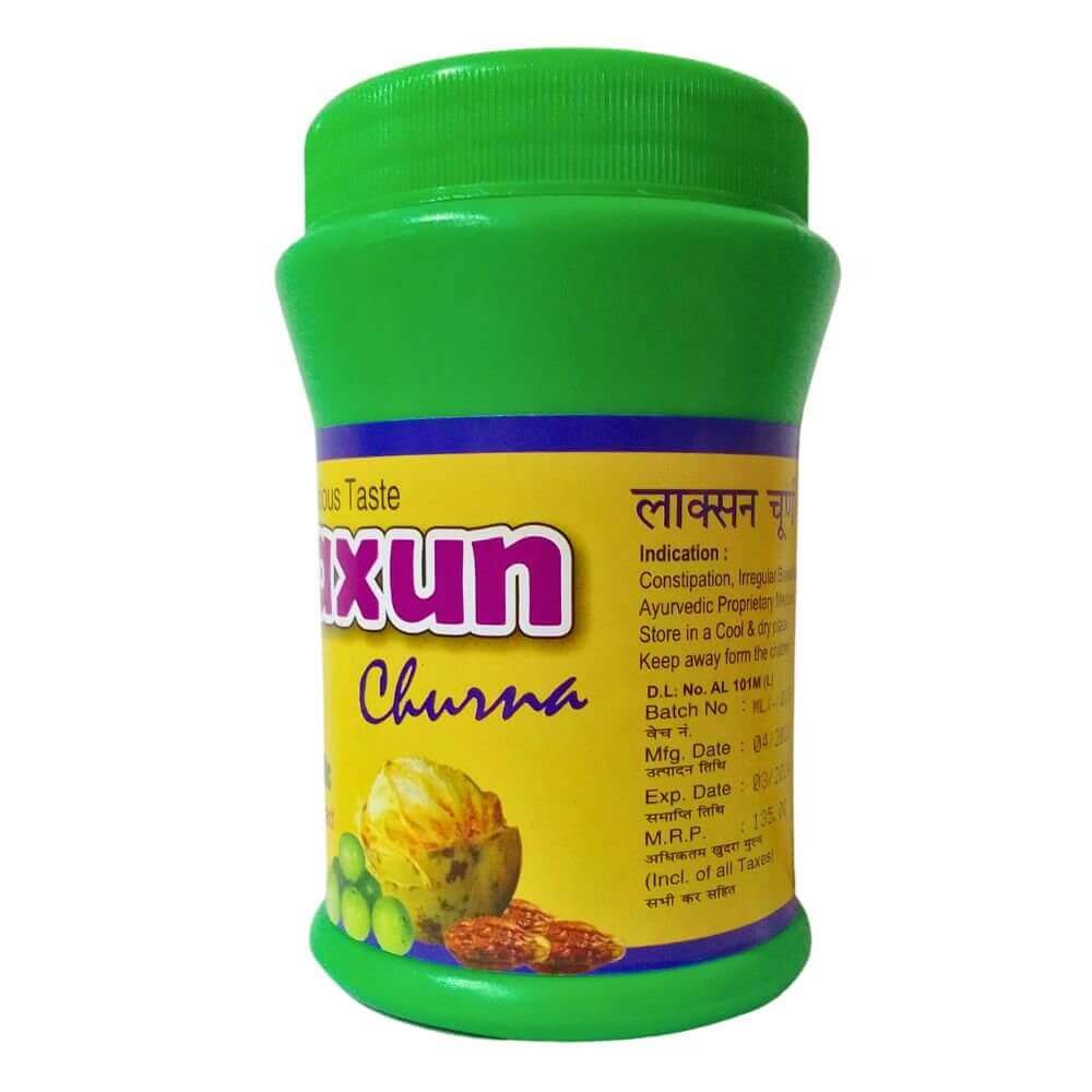 Laxun churna 100gm (pack of 2) - HEALTH AIM PHARMACY