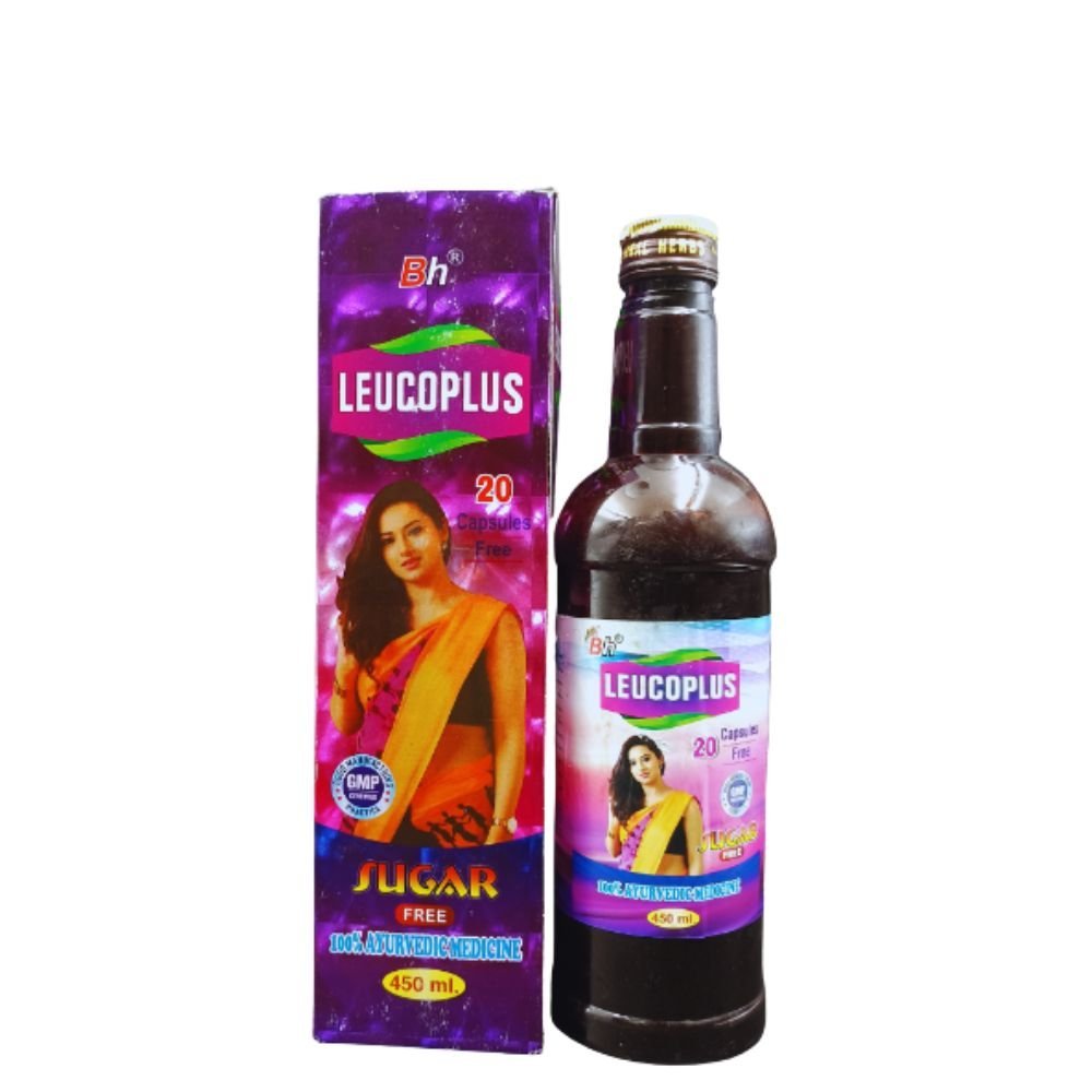 Leucoplus Syrup 450ml (pack of 2) - HEALTH AIM PHARMACY