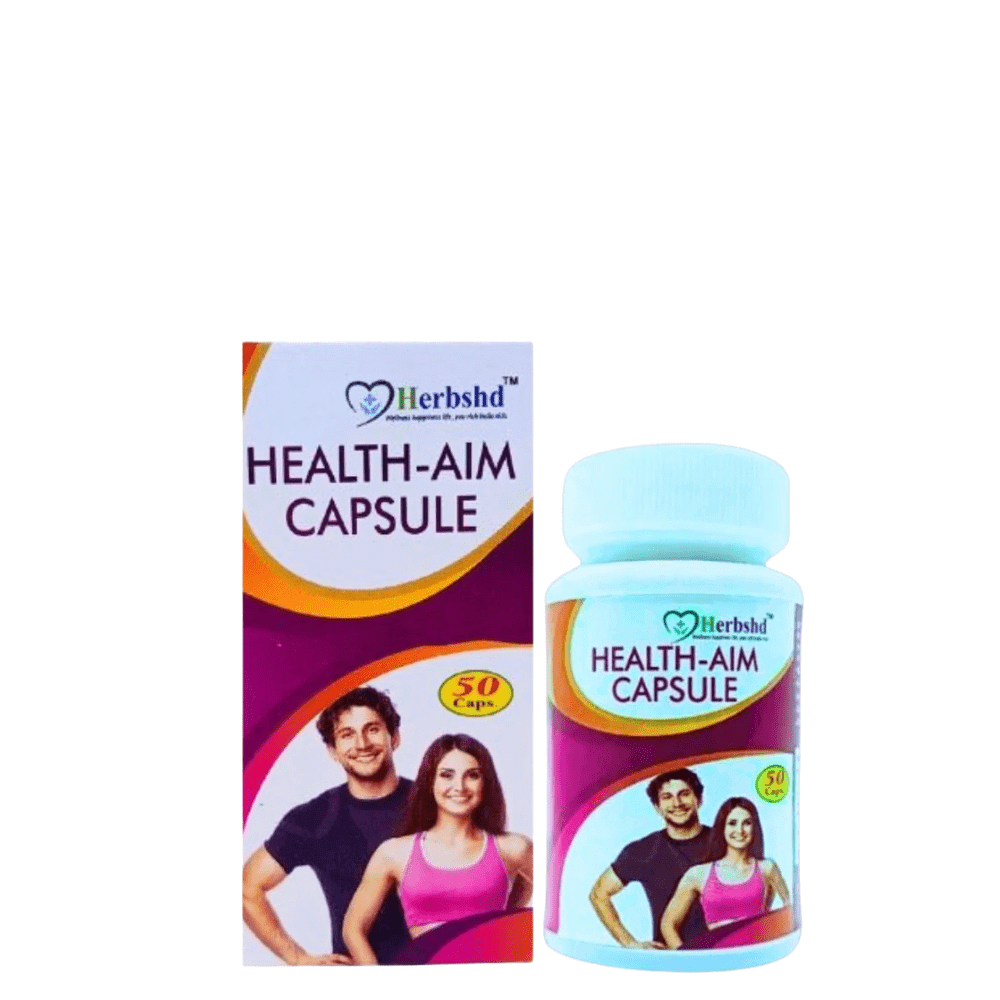 Liv - N - Zyme Syrup for Liver 200ml And Health - Aim Capsule ( Combo ) - HEALTH AIM PHARMACY