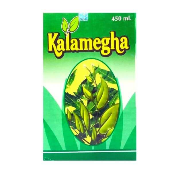Liver Benefit Ayurvedic Kalamegha Syrup 450ml For Loss Of Appetite (pack of 3) - HEALTH AIM PHARMACY